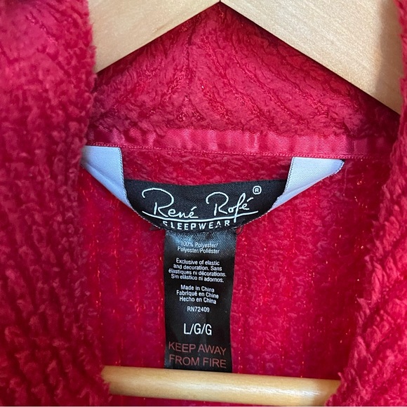 Rene’ Rofe’ Red Robe LG - Picture 5 of 5